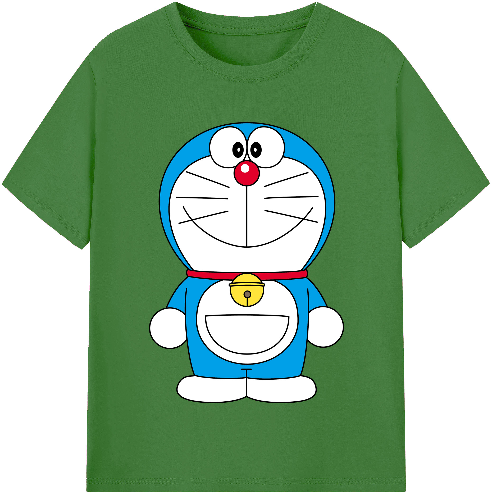 （画像用） ドラえもん Doraemon レディースカジュアルプリントTシャツ（綿100％）